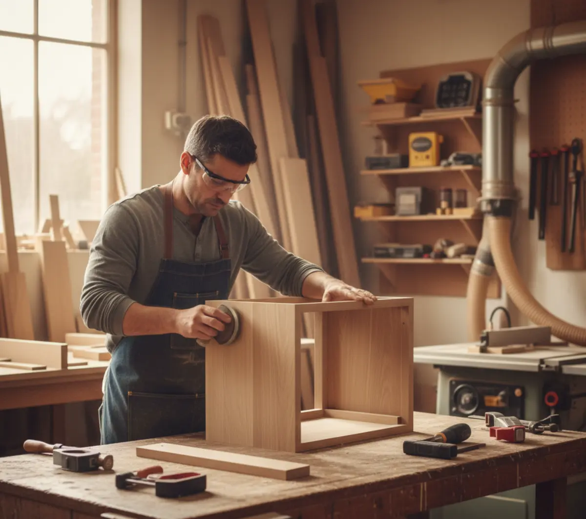 ساخت کابینت چوبی توسط کابینت ساز