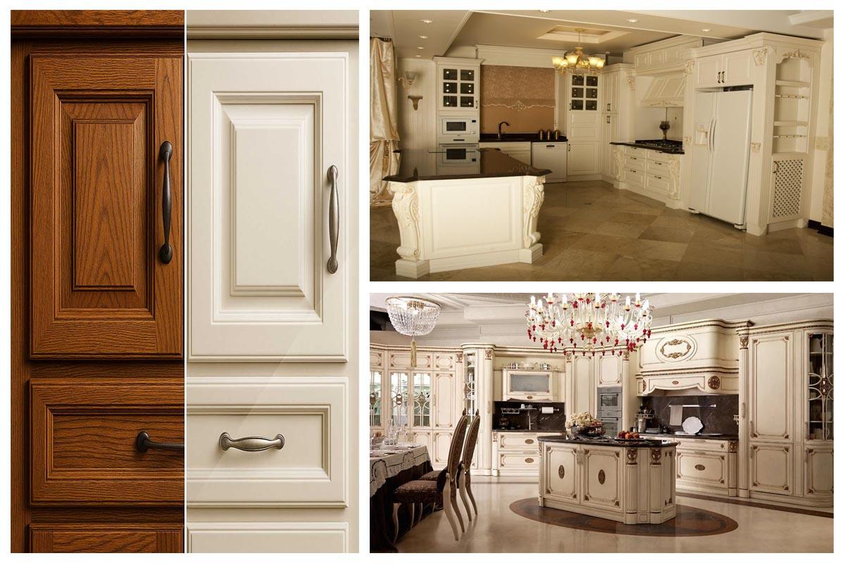 انواع کابینت ممبران جدید کلاسیک و نئوکلاسیک سفید و چوبی