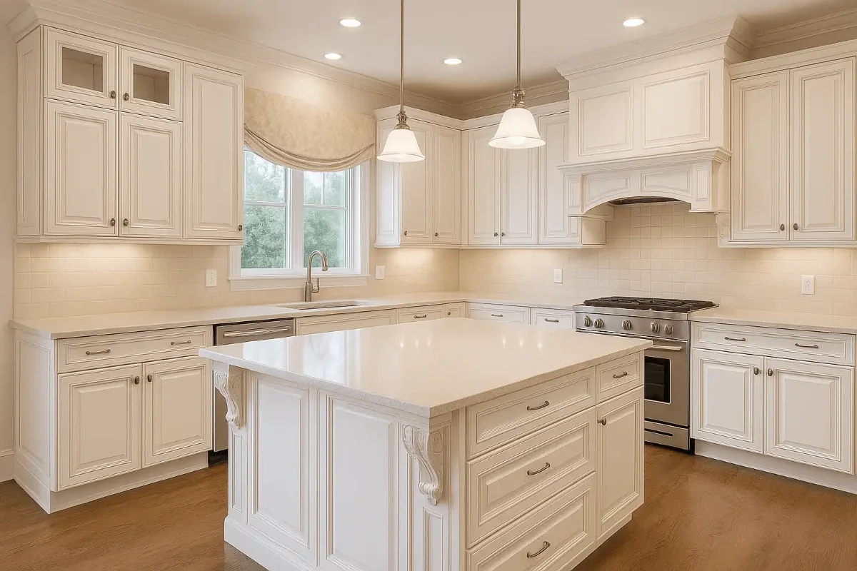 کابینت ممبران سلطنتی صدفی با دستگیره های برنجی