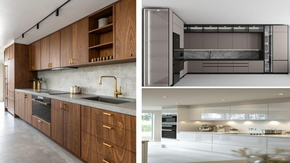 تصویر شاخص چند آشپزخانه مدرن 2025 مطابق با ترند روز و با متریال مناسب و بادوام